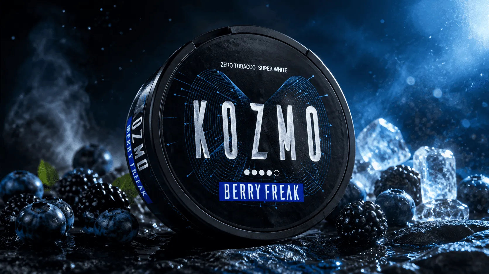 Kozmo Berry Freak Nicotine Pouches Dose von Snustrend