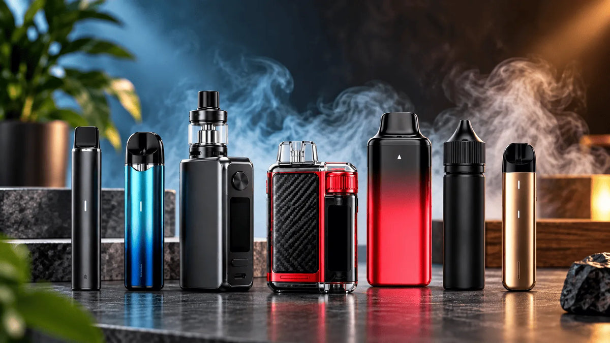 Vape Zubehör wie Pods Akkus Coils und Ladezubehör in der Schweiz