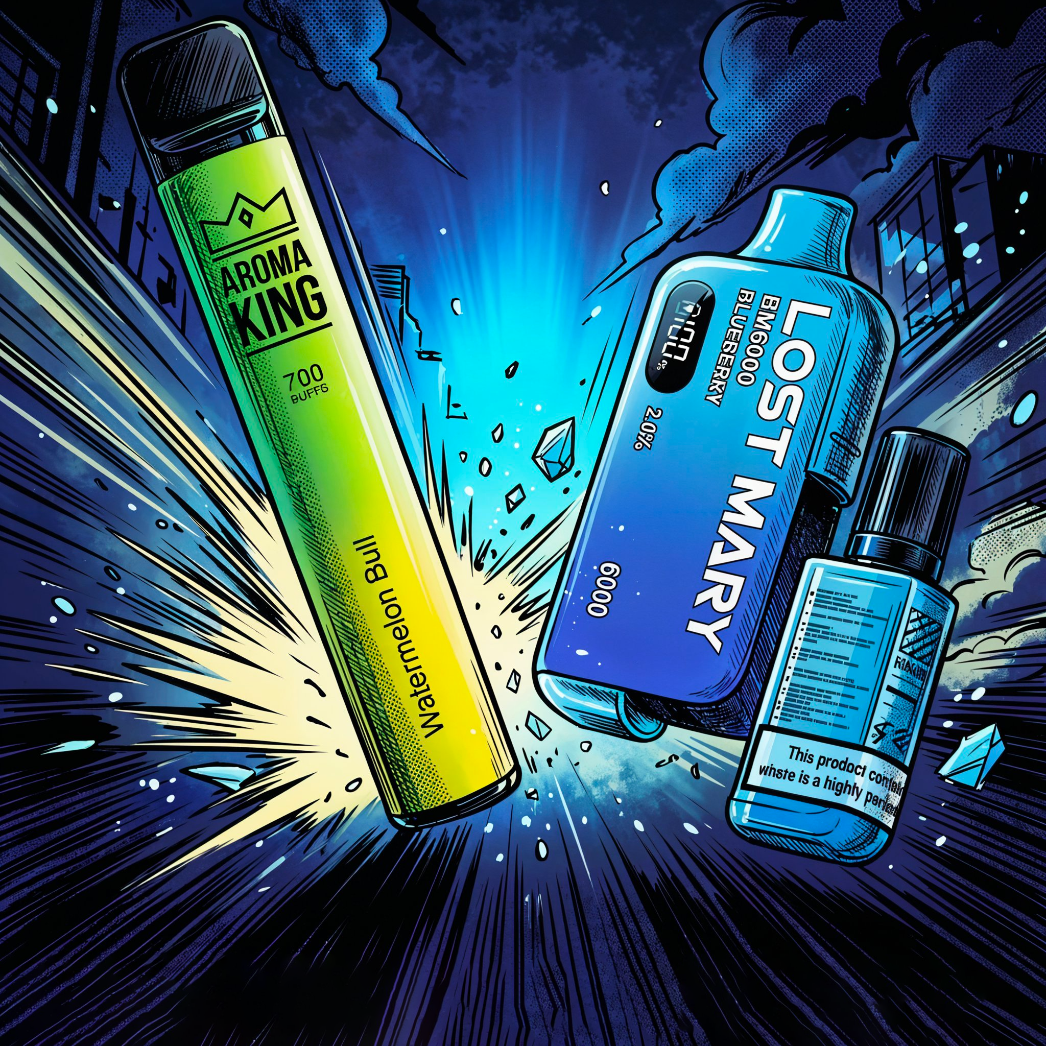 Einweg Vapes & Big Puffs