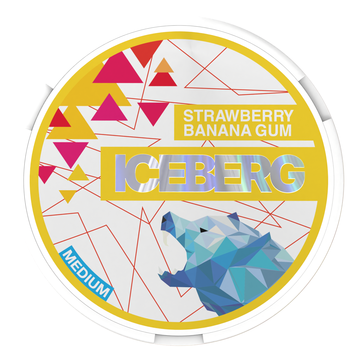 ICEBERG Strawberry Banana Gum 