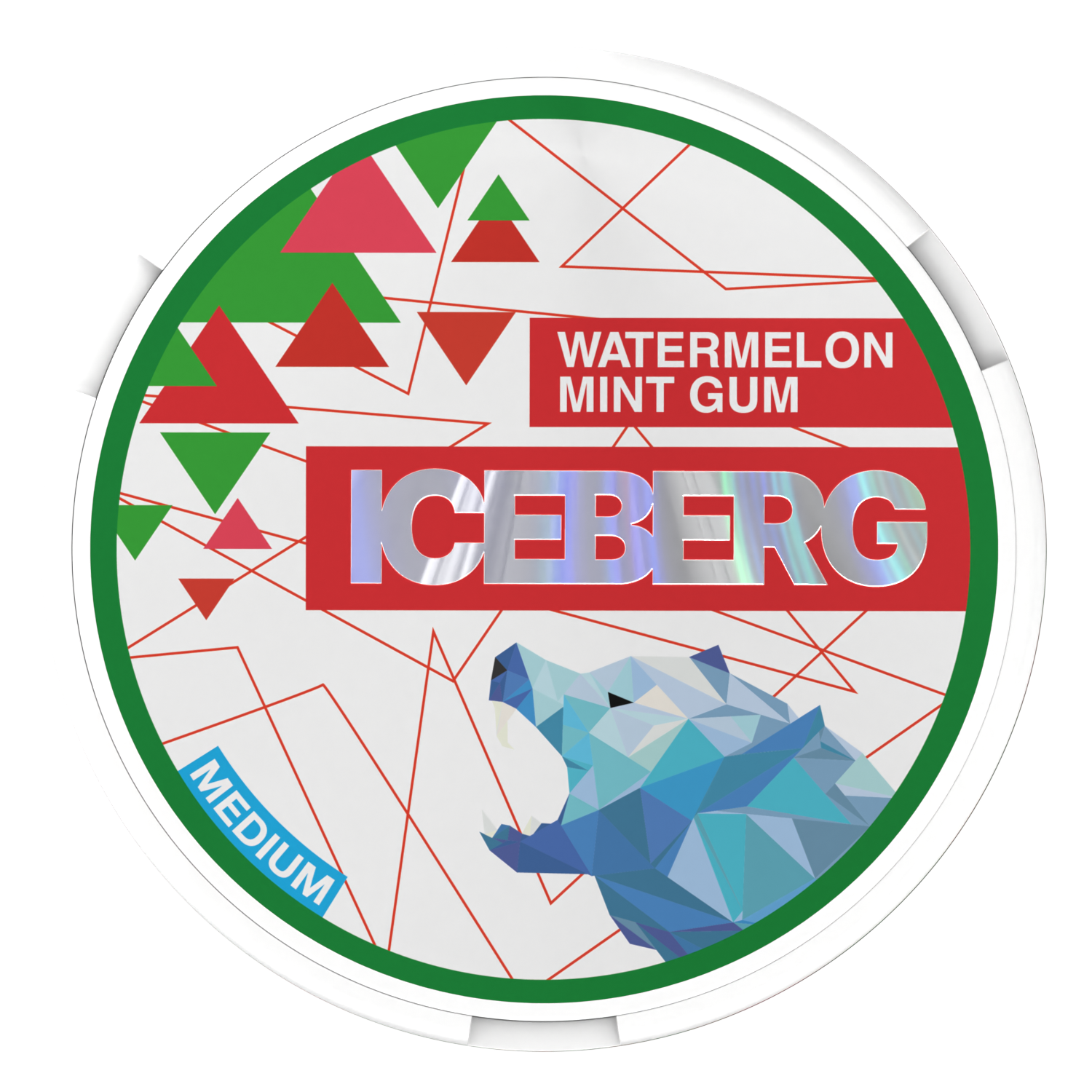 ICEBERG Watermelon Mint Gum medium