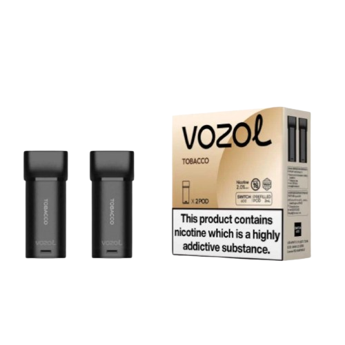 VOZOL SWITCH 600 2 cialde - Tabacco