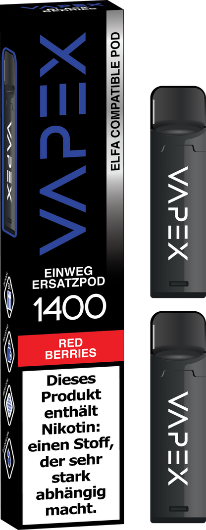 VapeX Red Berries 2er-Pack