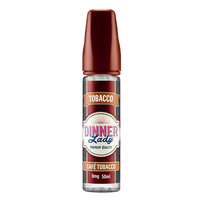 Dinner Lady - Shortfill Tobacco - Cafe Tobacco 0mg 50ml
