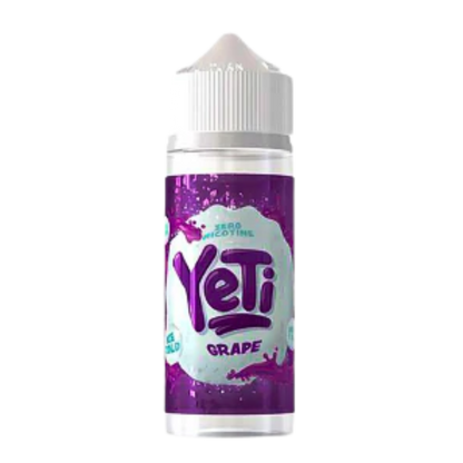 Yeti - E-Liquid Shortfill - Ice Cold Grape 0mg 100ml