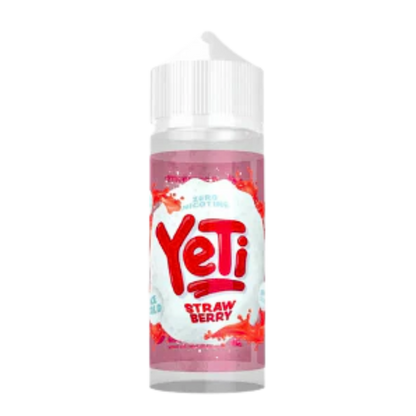 Yeti - E-Liquid Shortfill - Ice Cold Strawberry 0mg 100ml