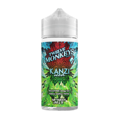 Twelve Monkeys - Shortfill - Kanzi ICED 0mg 100ml