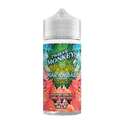 Twelve Monkeys - Shortfill - Harambae ICED 0mg 100ml