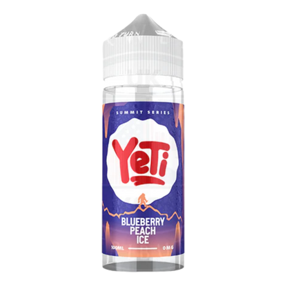 Yeti - E-Liquid Shortfill - Summit Series - Blueberry Peach Ice 0mg 100ml