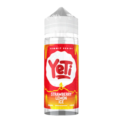 Yeti - E-Liquid Shortfill - Summit Series - Strawberry Lemon Ice 0mg 100ml