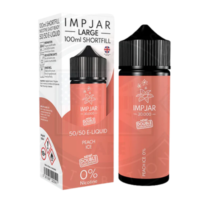IMP JAR Large - Shortfill Doubleconcentrate - Peach Ice 100ml 0mg