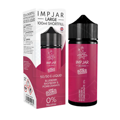 IMP JAR Large - Shortfill Doubleconcentrate - Blueberry Raspberry & Pomegranate 100ml 0mg