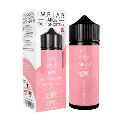 IMP JAR Large - Shortfill Doubleconcentrate - Watermelon Ice 100ml 0mg
