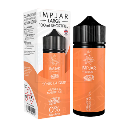 IMP JAR Large - Shortfill Doubleconcentrate - Orange & Mango Ice 100ml 0mg