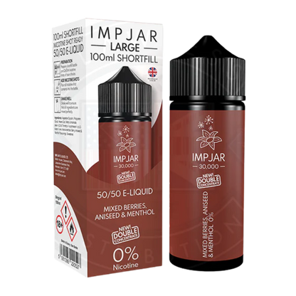 IMP JAR Large - Shortfill Doubleconcentrate - Mixed Berries Aniseed & Menthol 100ml 0mg