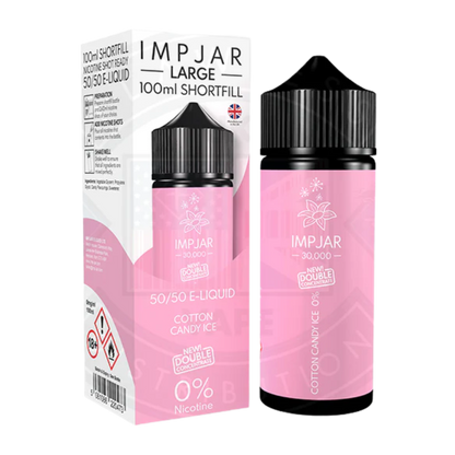 IMP JAR Large - Shortfill Doubleconcentrate - Cotton Candy 100ml 0mg