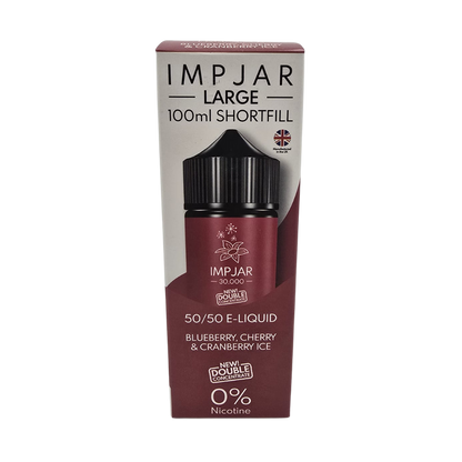 IMP JAR Large - Shortfill Doubleconcentrate- Blueberry Cherry & Cranberry 100ml 0mg