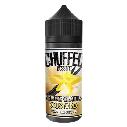 Chuffed - Dessert - Shortfill E-Liquid - Deluxe Vanilla Custard 0mg 100ml