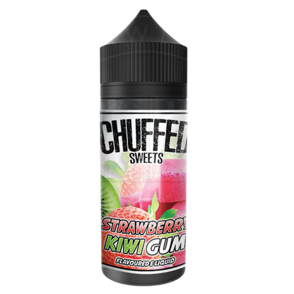 Chuffed - Sweets - Shortfill E-Liquid - Strawberry Kiwi Gum 0mg 100ml