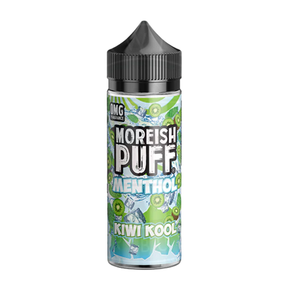 Moreish Puff - Menthol - 0mg Shortfill - Kiwi