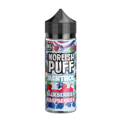 Moreish Puff - Menthol - 0mg Shortfill - Blueberries & Raspberries