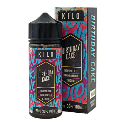 Kilo - Shortfill - New Series - Birthday Cake - 100ml 0mg