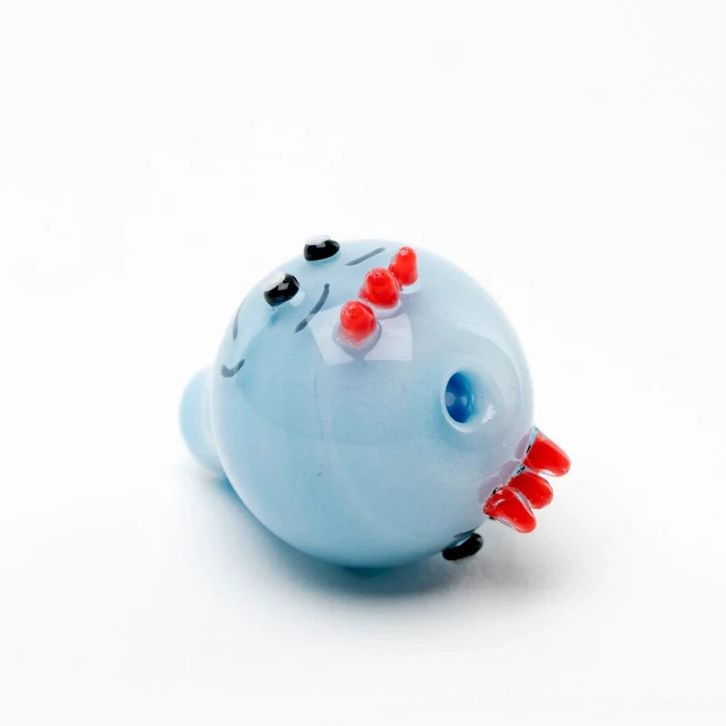 Empire Glassworks Puffco Peak Bubble Cap – Blue Twins