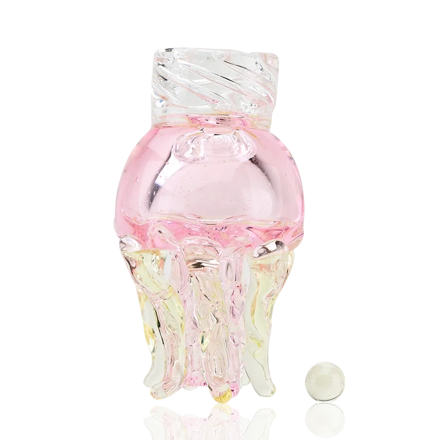Empire Glassworks Spinner Cap – UV Jellyfish Edition