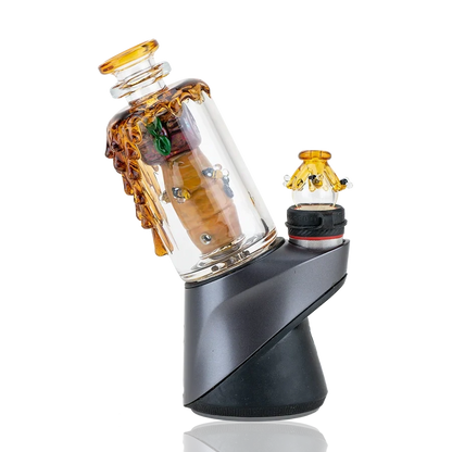 Offizieller Empire Glassworks Puffco Peak Aufsatz – Save the Bees Edition (inkl. Carb Cap)
