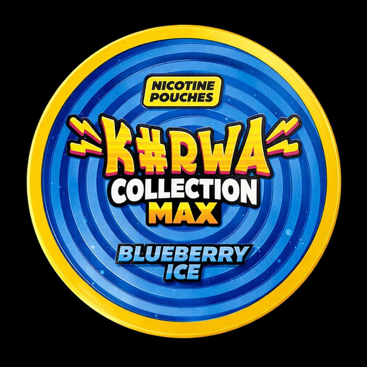 KURWA Max Blueberry Ice – 43mg Extra Strong