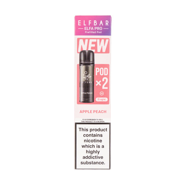 Elfbar ELFA PRO V2 Pods Apple Peach 20mg 2er-Pack