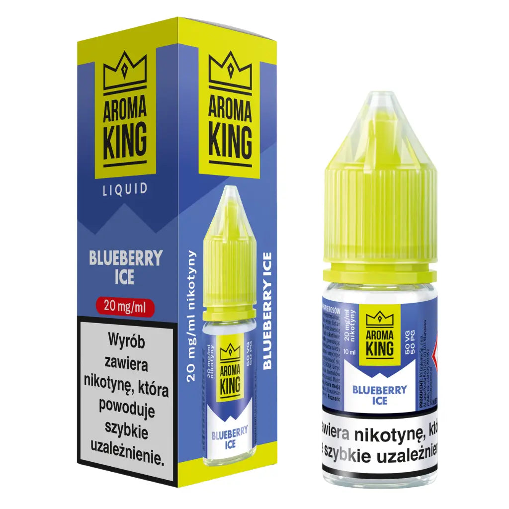 Aroma King Liquid 10ml Blueberry Ice 20mg Nikotinsalz
