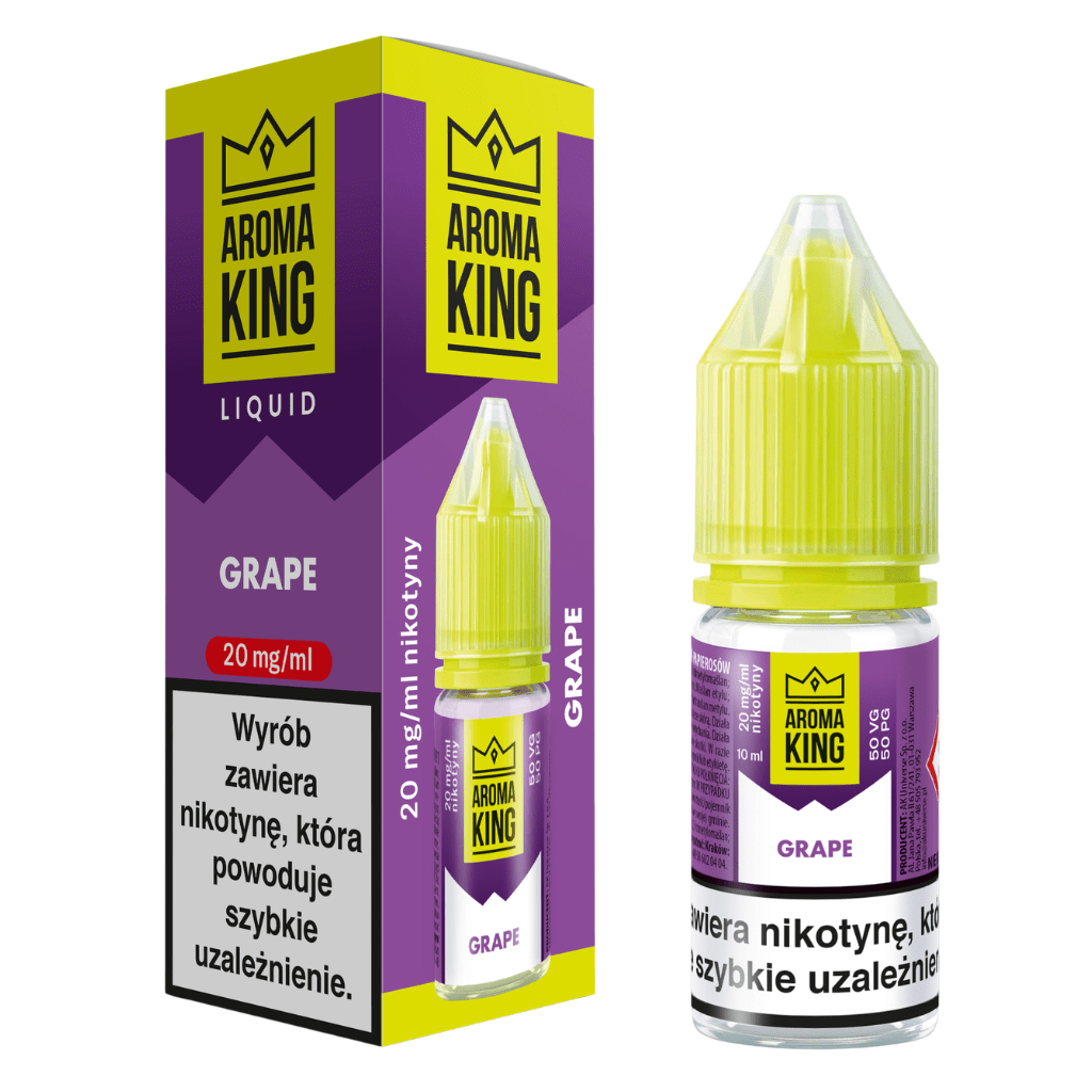 Aroma King Liquid 10ml Grape 20mg Nikotinsalz