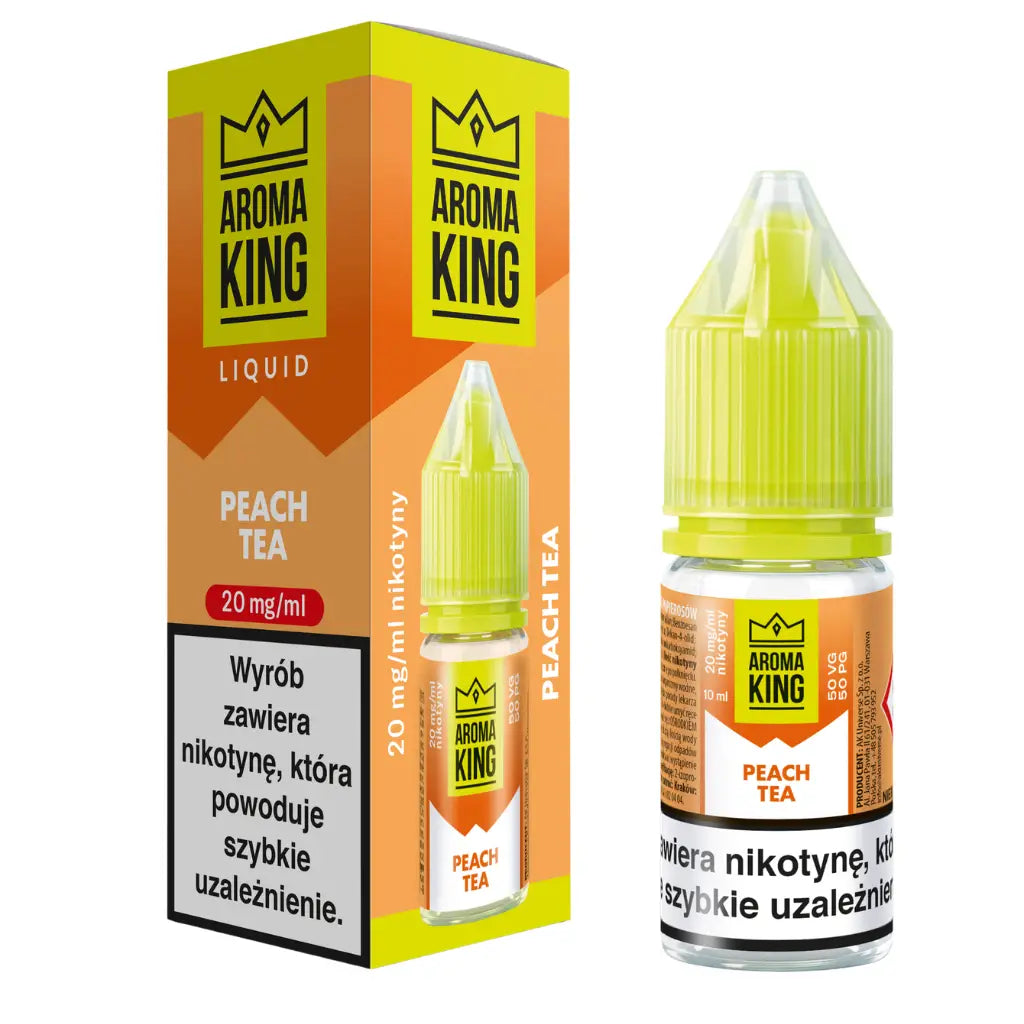 Aroma King Liquid 10ml Peach Tea 20mg Nikotinsalz
