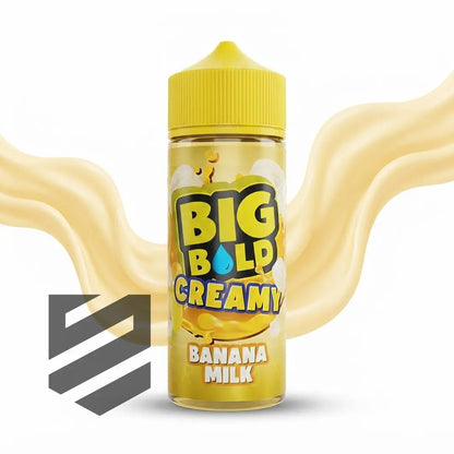 Big Bold - Creamy - Banana Milk 0mg 100ml Shortfill