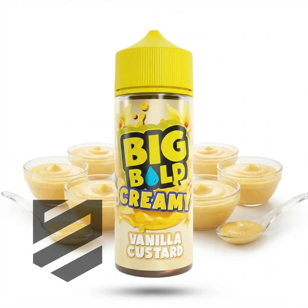 Big Bold - Creamy - Vanilla Custard 0mg 100ml Shortfill