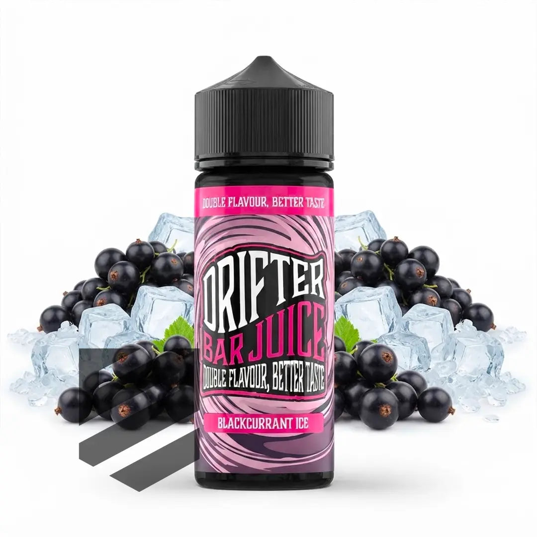 Drifter Bar Juice - Blackcurrant Ice 0mg 100ml Shortfill