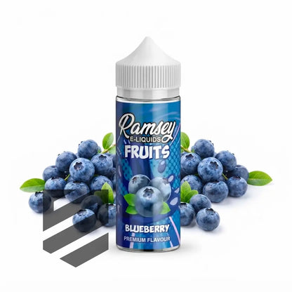 Ramsey - E-Liquids Shortfill - Fruits - Blueberry 0mg 100ml
