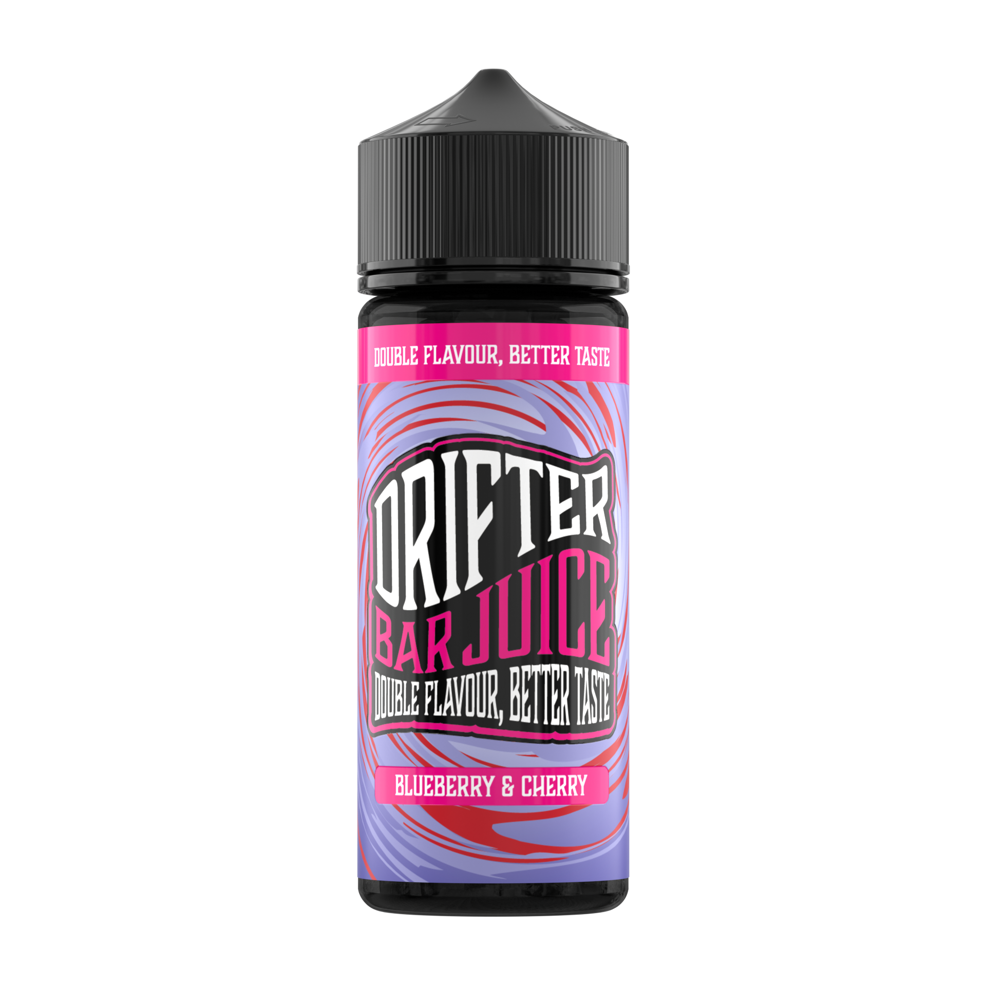 Drifter Bar Juice - Blueberry & Cherry 0mg 100ml Shortfill