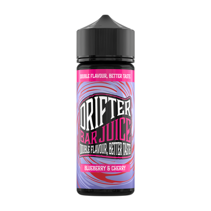 Drifter Bar Juice - Blueberry & Cherry 0mg 100ml Shortfill