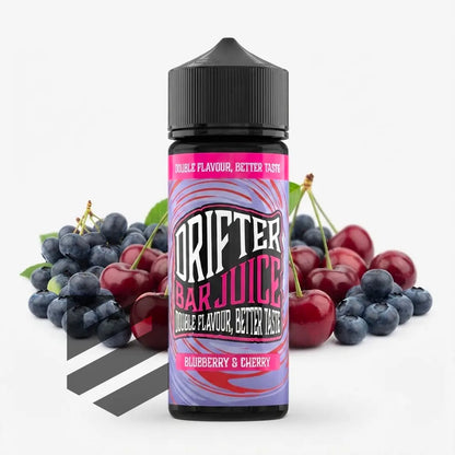 Drifter Bar Juice - Blueberry & Cherry 0mg 100ml Shortfill