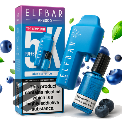 Elf Bar - AF5000 - Blueberry Ice