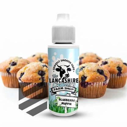 The Lancashire Creamery - Blueberry Muffin 0mg 100ml