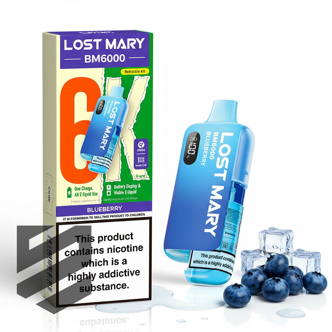 Lost Mary BM6000 Prefilled Pod Kit – Blueberry