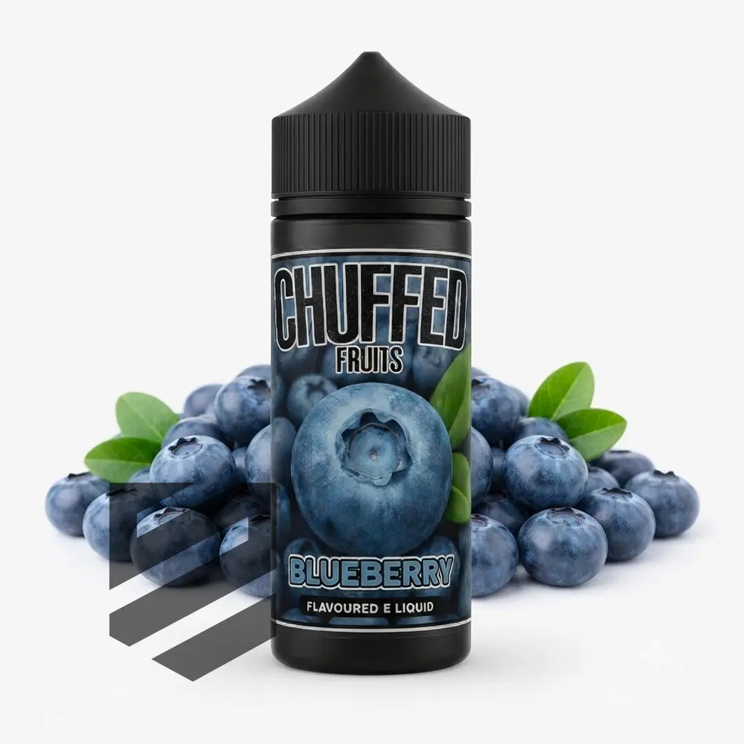 Chuffed - Fruits - Shortfill E-Liquid - Blueberry 0mg 100ml