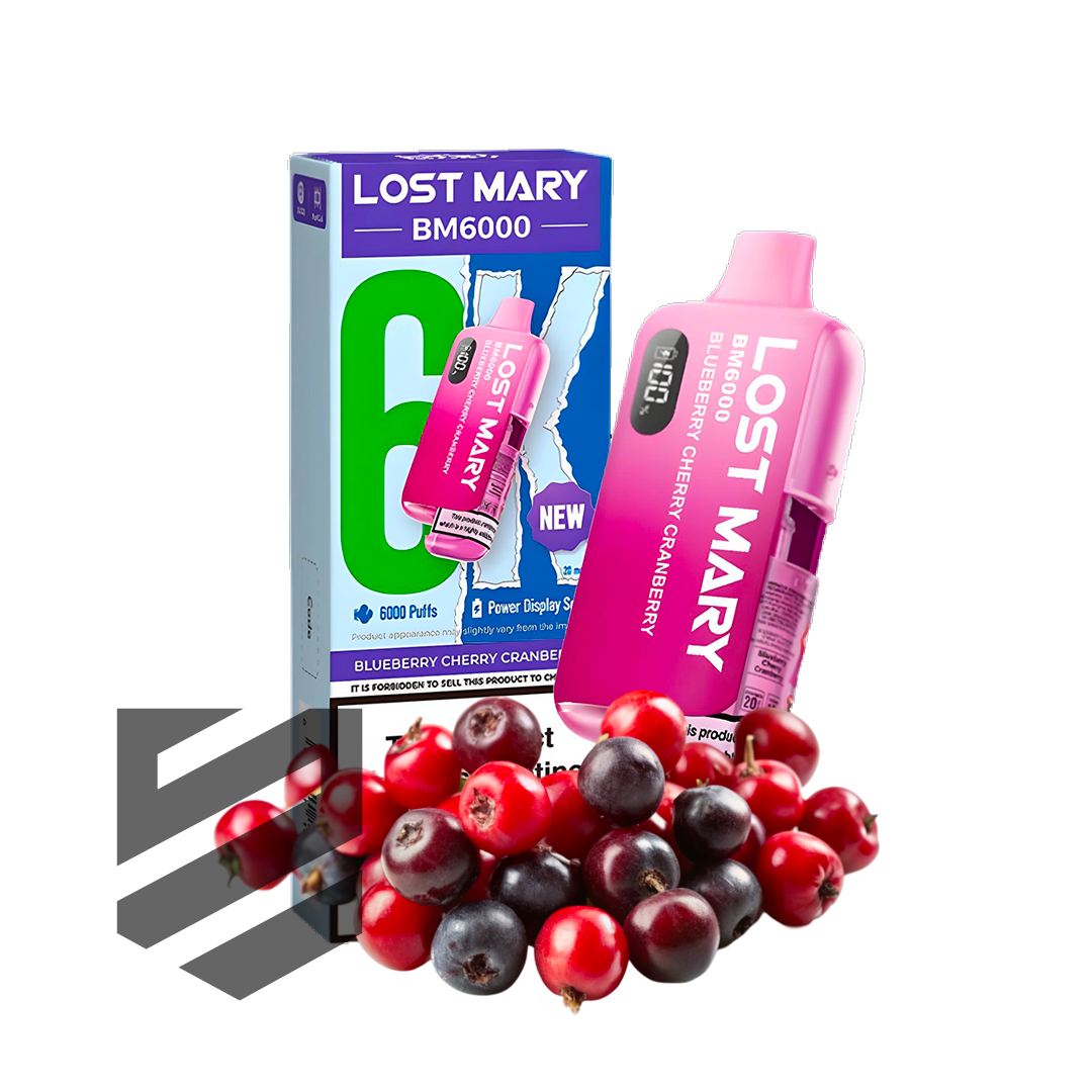 LOST MARY BM6000 | Blueberry Cherry Cranberry | Vape Kit Snustrend - Snus, Vapes & Schnupf LOST MARY BM6000 | Blueberry Cherry Cranberry | Vape Kit Snustrend - Snus, Vapes & Schnupf