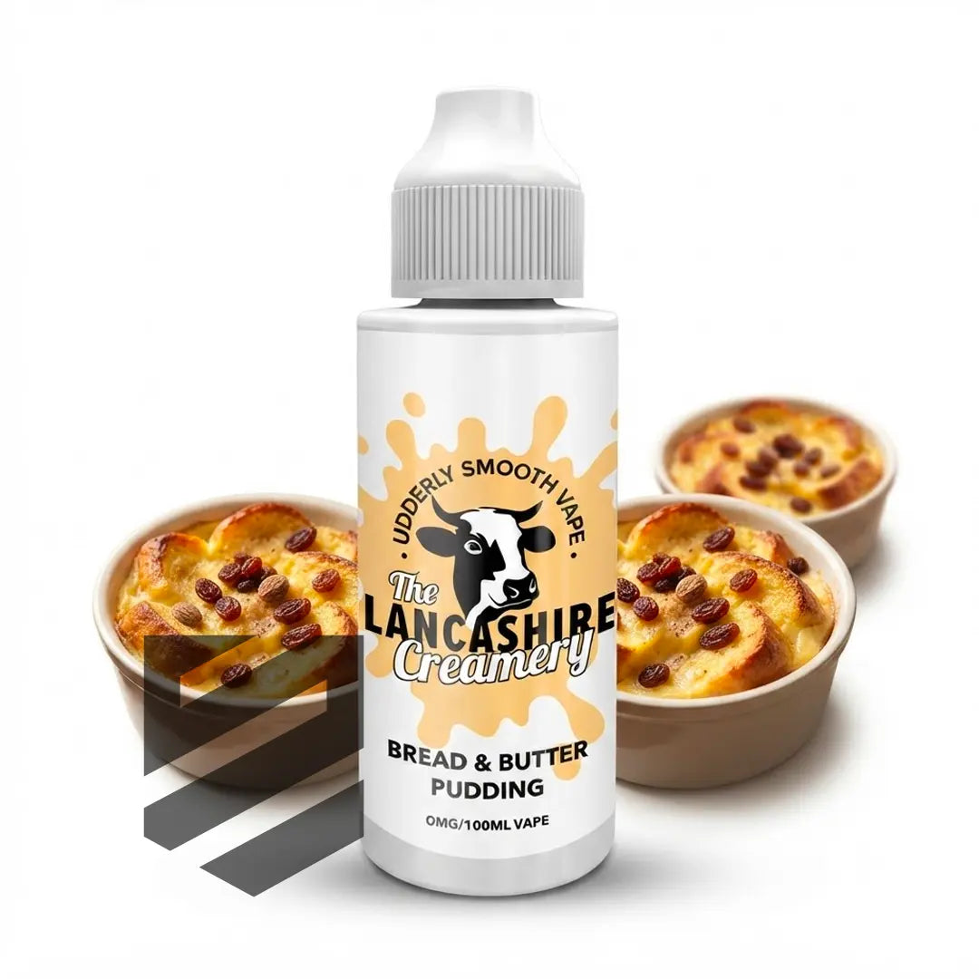 The Lancashire Creamery - Bread & Butter Pudding 0mg 100ml