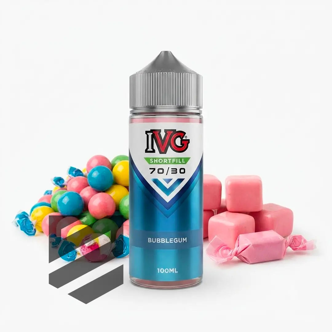IVG 70/30 0 mg – 100 ml Shortfill Bubblegum