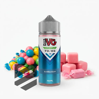 IVG 70/30 0 mg – 100 ml Shortfill Bubblegum