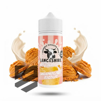 The Lancashire Creamery - Caramelised Biscuit 0mg 100ml